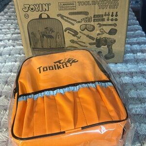 JOYIN 32PCS Kids Tool Set, Toddler Tool Toys with Construction backpack